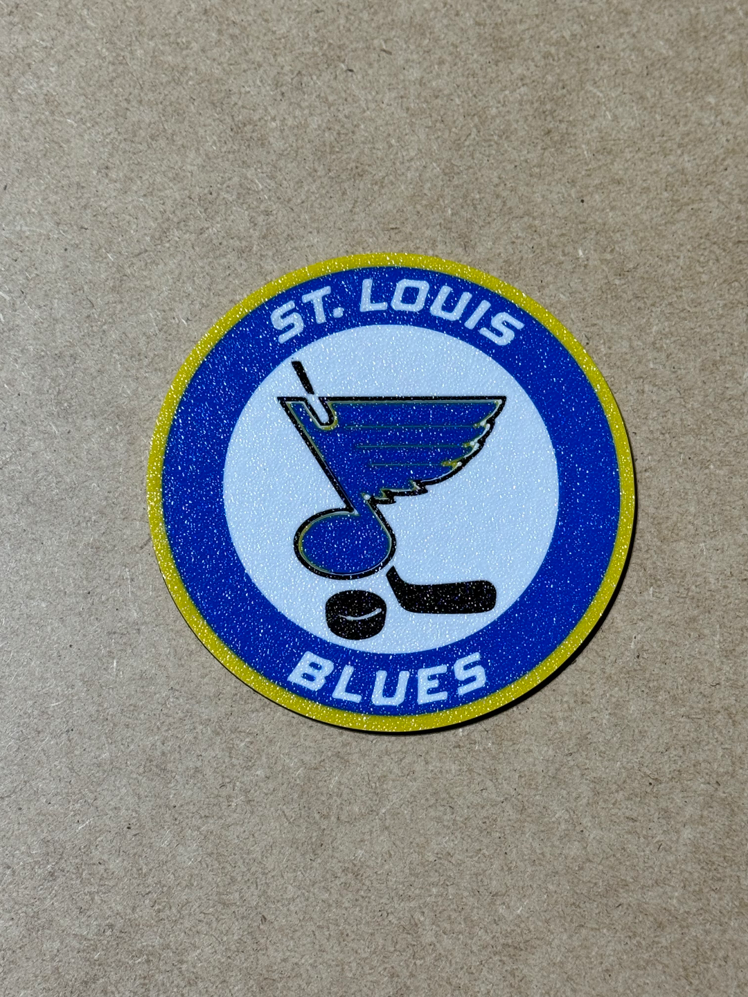 st louis blues nhl hokey özel logo bardak altlığı by kanca sanat işaretler logolar el ilanları şeytanlar avcılar bruins altın şövalyeler kırmızı kanatlar akçaağaç yapraklar 3D print model - Mito3D