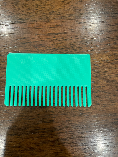 wallet comb shared by alma1872 fashion models easy print to usefull convenient 3d print model - Mito3D