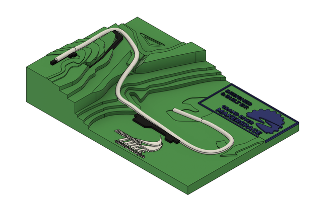 muskegon schlitten spur modell by abonnieren bildung modelle winter sport olympisch 3d print model - Mito3D