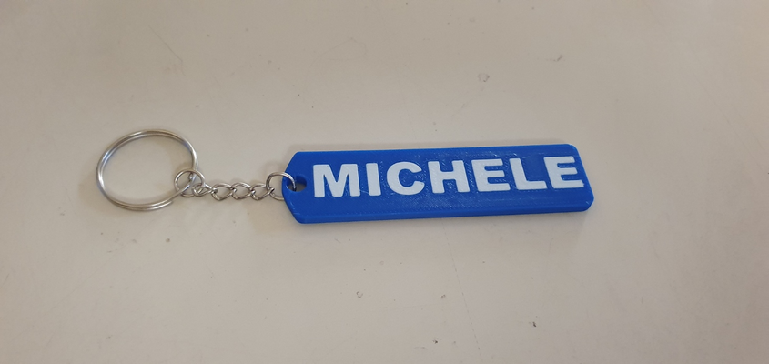 keychain by xcane89x tools gadgets michel key 3d print model - Mito3D