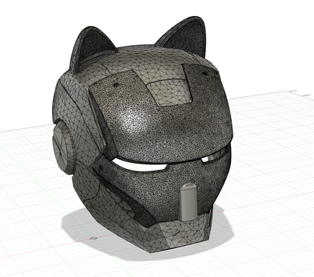 eisen katze v2 by scharfschütze requisiten cosplays ironman mk3 3d print model - Mito3D