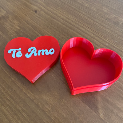 heart box by mauricio dubinsky 3d printer test models love gift art idea valentin 3d print model - Mito3D