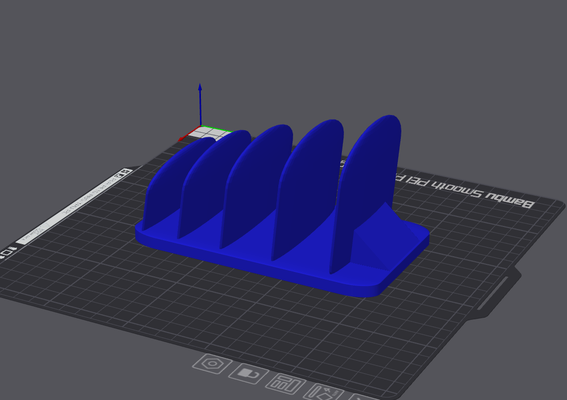 quadruplicare dispositivo in piedi nc remixato by thedude jeff utensili organizzatori ipad 3d print model - Mito3D