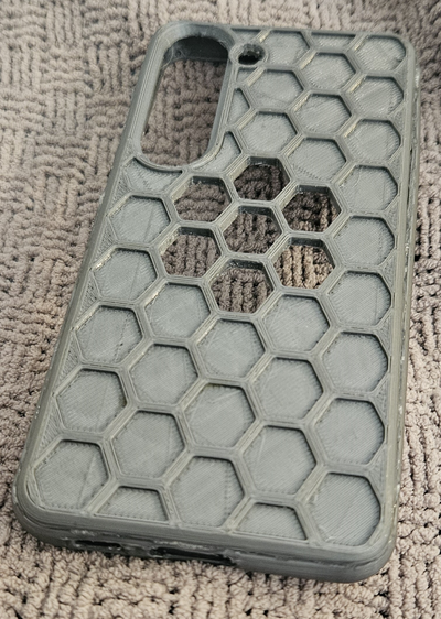 samsung galassia s23 favo flessibile telefono astuccio guaina by cecchino moda modelli 3d print model - Mito3D