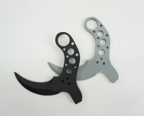 re nascermos karambit by adereços cosplays réplica arma faca renascido 3d print model - Mito3D