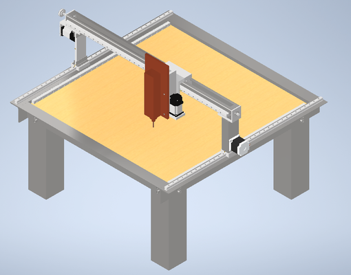 mini fraisage table v1 by aviation coin loisir diy 3d print model - Mito3D