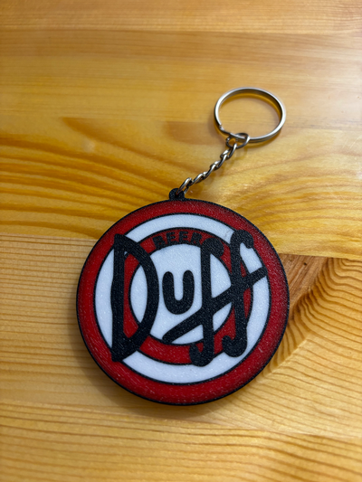 duff keychain by 3dfashionfreak fashion models 3d print model - Mito3D