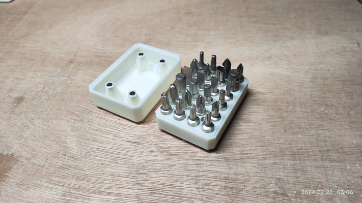 screwdriver bit storage box by sishihe tools hand bits 3d print model - Mito3D