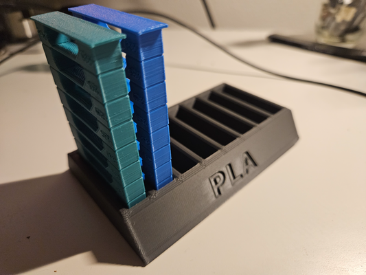 temperature tower stand by denerriel 3d printer test models cura temperaure calibration 3d print model - Mito3D