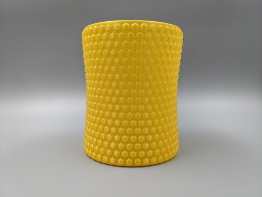 bestagon vase by go ménage décor vaseart hexagonal 3d print model - Mito3D