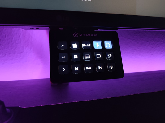 akış güverte yüzer binmek by anni araçlar gadget'lar akış güvertesi elgato elgatostreamdeck streamdeck2 3d print model - Mito3D