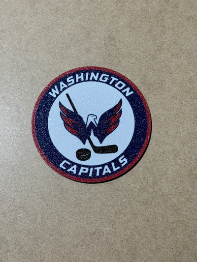 washington kapitelle nhl eishockey benutzerdefiniert logo untersetzer by abonnieren kunst zeichen logos flyer pinguine teufel ranger bruins ritter schrauben ahorn blätter aufteilung metro metropolitan 3d print model - Mito3D