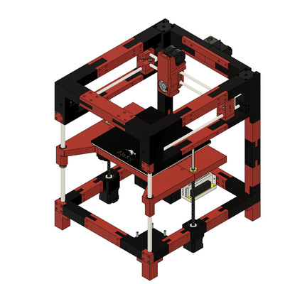 100 extendido 235x235 cama remezclado by btlucas 3d impresora partes the100 3d print model - Mito3D