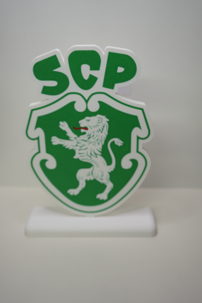 old logo sporting clube de portugal by 3d baptista printing household decor scp sportingclubedeportugal 3d print model - Mito3D