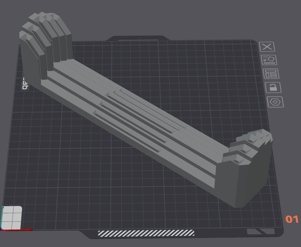 bambu construir plato soporte 1 75 mm aberturas remezclado by ondrovic 3d impresora accesorios organizador placa construcción construirplataforma constructor bambulabx1 bambulab honeybadger bambulabs bambulabp1p babmu 3D print model - Mito3D