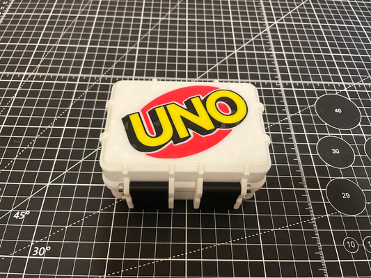 uno card box remixed by triple b 3d toys & games board case one game 3d print model - Mito3D