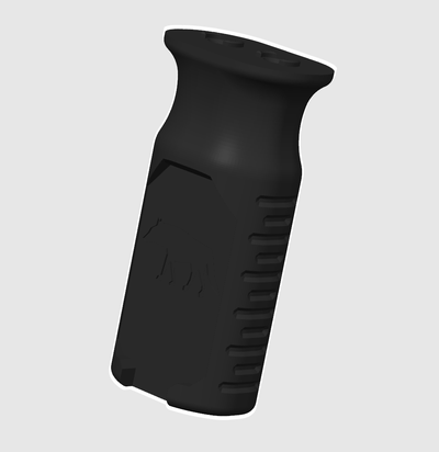 gölge dikey ön kavrama m lok by mazdaahh hobi kendin yap spor açık havada airsoft 3d print model - Mito3D