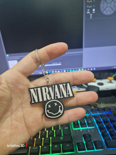 nirvana by kriativu 3d stampante test modelli 3d print model - Mito3D