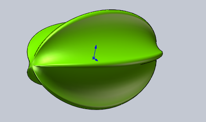 carambola edc brinquedo by olhar casa decoração figura 3d print model - Mito3D