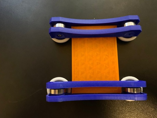rolando carretel suporte braçadeira by ondrovic 3d impressora partes porta filamento pareceecnc bobinas 3d print model - Mito3D