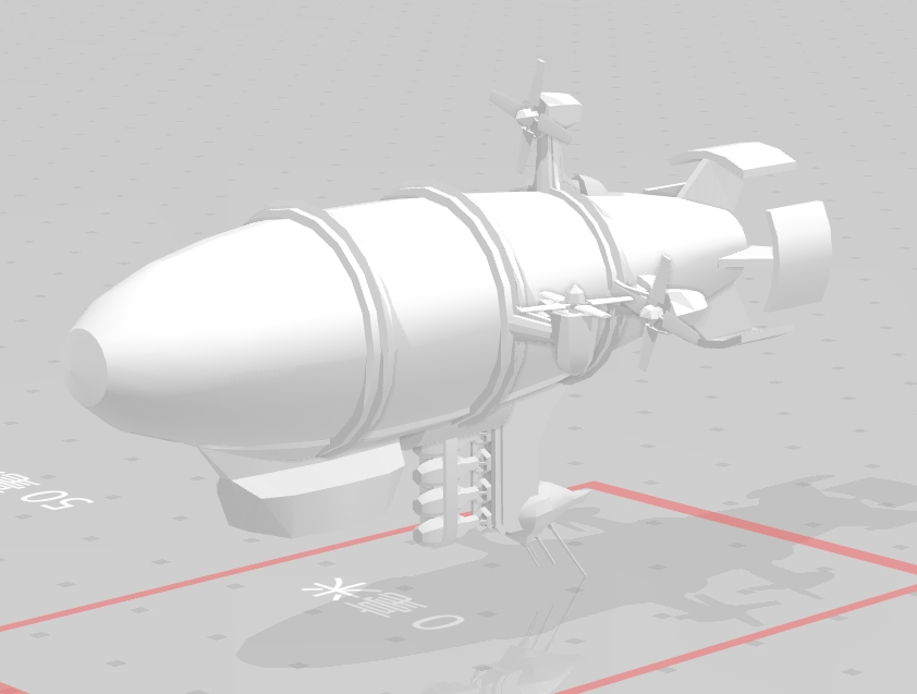 befehl erobern 3 kirov luftschiff by nutzer 4209211720 spielzeuge spiele flugzeug rot aufmerksam 3D print model - Mito3D