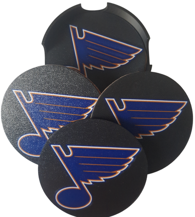 st louis blues coaster by 3dkp hobby & diy sport outdoors 3d print model - Mito3D