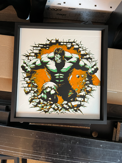 frame hulk hueforge by andyatiphone generative 3d model & lithophane 3d print model - Mito3D