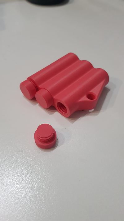 kompakt hap kutu 3 5 yuvalar by yaratıcılık laboratuar araçlar organizatörler haplar pil ok petrol taşımak taşıma kutusu kutu kutuları silindir seyahat 3d print model - Mito3D