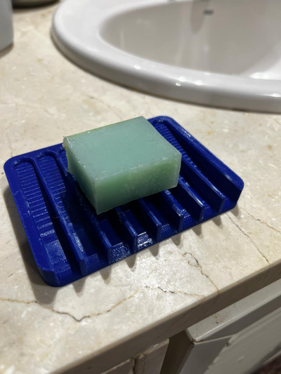 soap dish by dulcinea419 tools organizers 3d print model - Mito3D