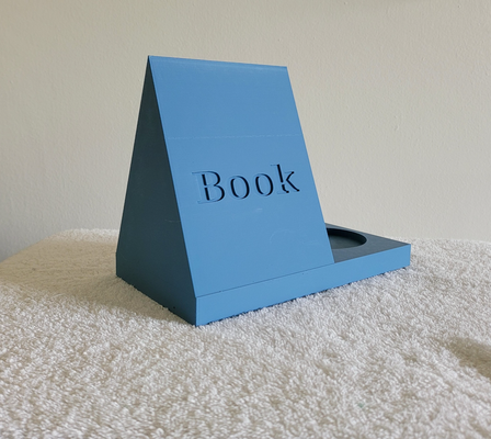 book barn by im1badmf household house models reading bookmark read cup holder 3d print model - Mito3D