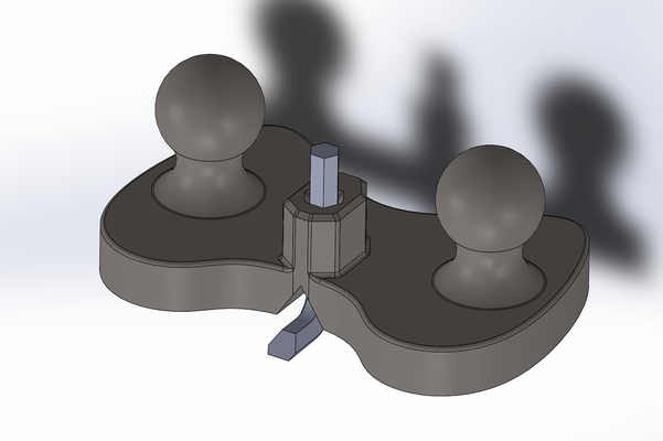 routeur avion by atelier modèles compagnon outils main travail bois outil 3d print model - Mito3D