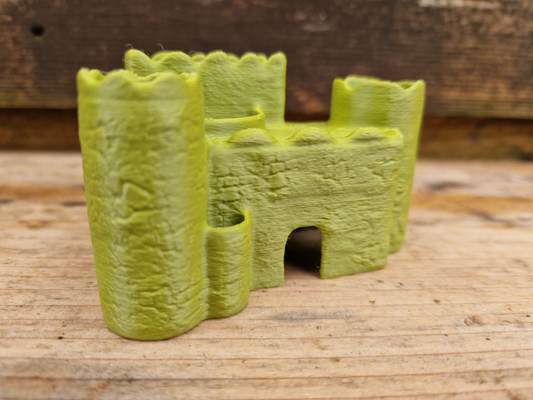 ruiniert schloss ausblenden vivarium dekor by flexipets haushalt haustiere reptil eidechse geckio schlange spinne insekt ameisen fehler käfer würmer ruine 3d print model - Mito3D