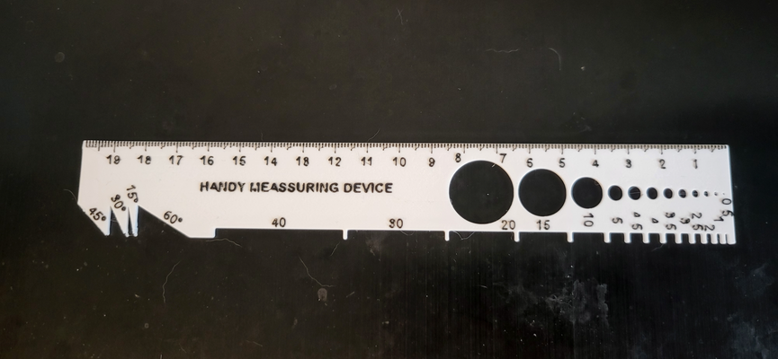 acessível medindo dispositivo by martenh ferramentas régua medir medida ferramenta medição distância tamanho prático simples inteligente fácil canhoto esquerda 3d print model - Mito3D