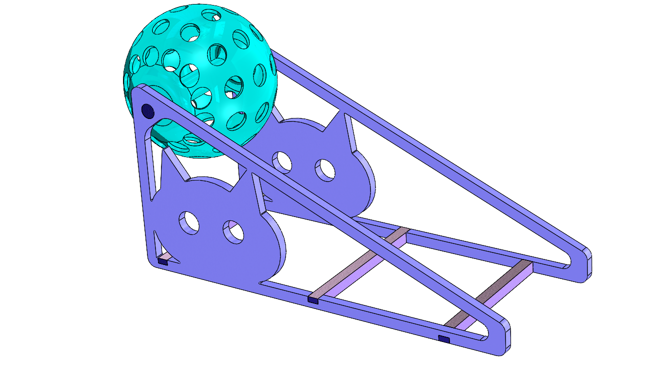 cat pult tratar brinquedo by hidrotático casa animais estimação gato bola fiação catapulta cattoy brincadeira guloseimas 3D print model - Mito3D