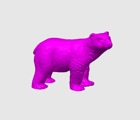 polare orso poli scultura by dubmehard arte sculture animale figura 3d print model - Mito3D