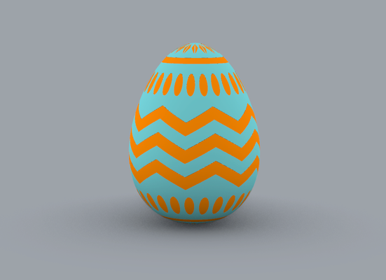 ostern design 2 by kndesigns3d haushalt feierlichkeiten 3d print model - Mito3D