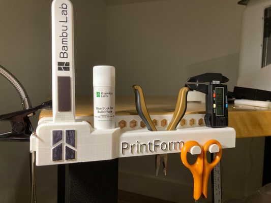 bambu laboratorio attrezzo titolare supporto by printform 3d stampante accessori 3d print model - Mito3D