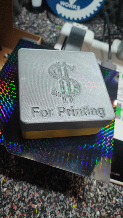 moneybox by slyworks3dp tools organizers money container coin cash gold silver simple rounded 3d print model - Mito3D