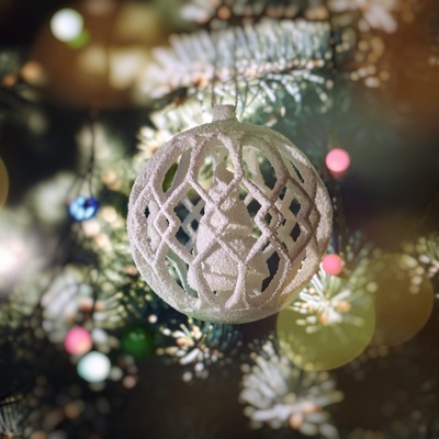 christmas tree decoration by starostenko household decor 3d print model - Mito3D