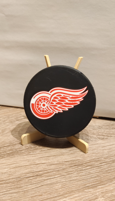 detroit kırmızı kanatlar disk nhl by carlson sanat işaretler logolar hokey eğlence hayran logo işaret dekor dekorasyon 3d print model - Mito3D