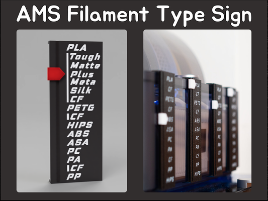 ams filamento material tipo firmar by leif3d 3d impresora accesorios bambu p1 x1 3d print model - Mito3D