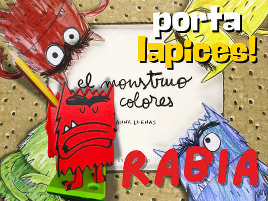 el monstruo colores rage portalapices by julianfj ménage bureau monstre couleur gamins enfants stylo titulaire soutien colère monstro 3d print model - Mito3D