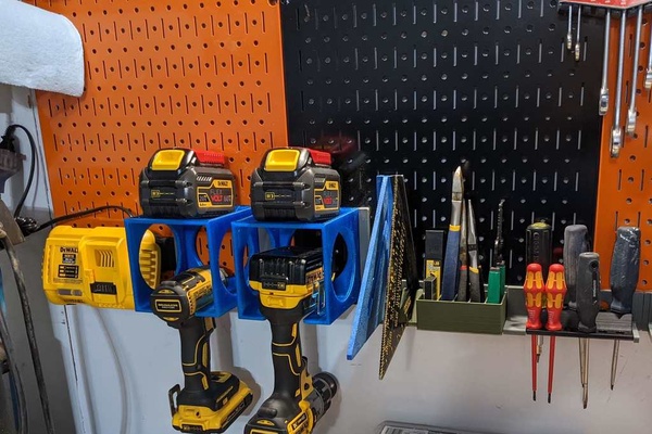 wall control additional tool holders inverted l brackets remixed by tmayowski tools organizers pegboard wallcontrol 3d print model - Mito3D