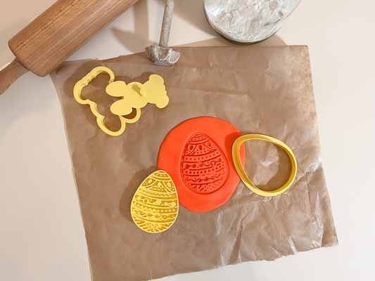 ostern plätzchen cutter by drucken hobby diy ausstechform stempel 3d print model - Mito3D