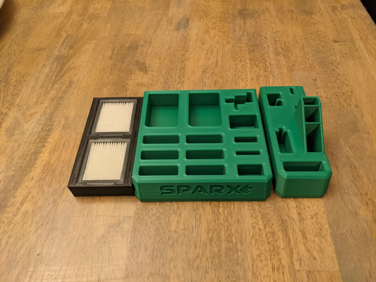 roomba filter holder by tmayowski tools sparx 3d print model - Mito3D