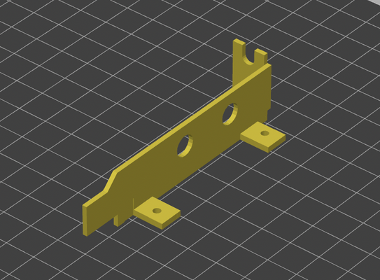 tp link pcie lan karte profil halterung montieren tl wn881nd by khoomn hobby diy elektronik tplink verknüpfung 3d print model - Mito3D