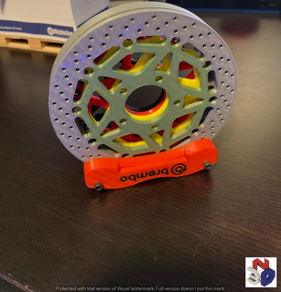 brembo disk fren kaliper bardak altlığı ayarlamak by n3d ev halkı ofis motosiklet araba yamaha honda ducati suzuki kahve çay sıra akşam yemegi 3d print model - Mito3D