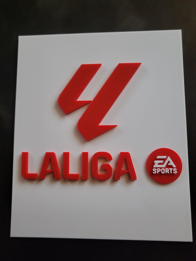 logo la liga by pb1967 sanat işaretler logolar futbol 3d print model - Mito3D