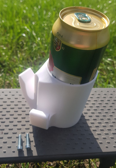 lambreta xiaomi 1s suporte by namor casa modelos canholder escooter afinação cerveja lata cerveja 3d print model - Mito3D