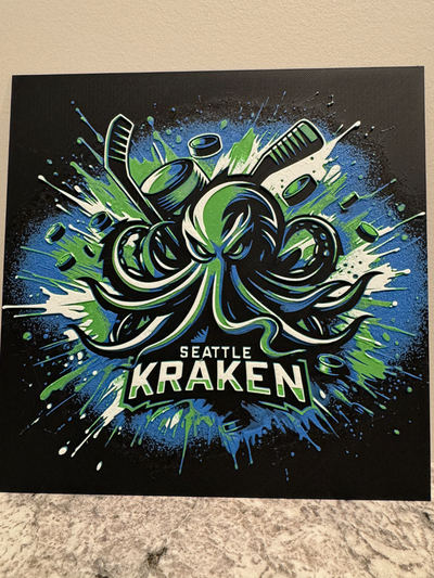 seattle kraken nhl şapka dövmesi by kanadalı oyuncu üretken 3d model taş ocağı hokey 3d print model - Mito3D